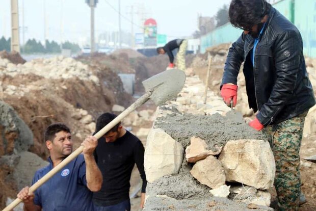 ورودی شهر گناوه ساماندهی می‌شود