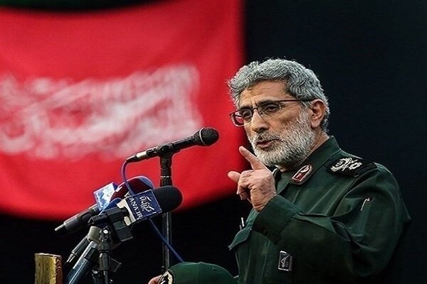 قائد فيلق القدس: یعقد لقاء مع جميع فصائل المقاومة الفلسطينية في طهران 