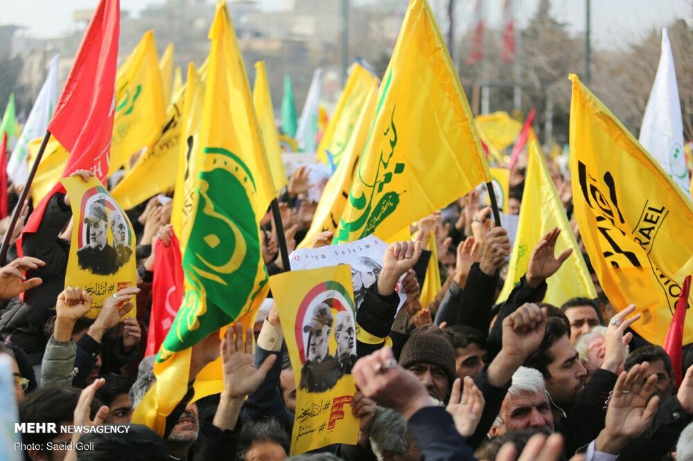 Commemoration of martyr Lt. Gen. Soleimani in Mashhad