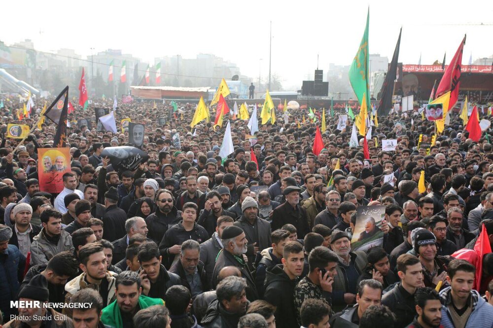 Commemoration of martyr Lt. Gen. Soleimani in Mashhad