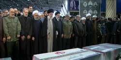 Leader performs funeral prayer for “Commander of Hearts”