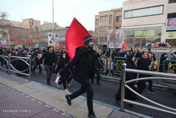 Packed crowds attend funeral procession of top military commander Qasem Soleimani in Tehran 