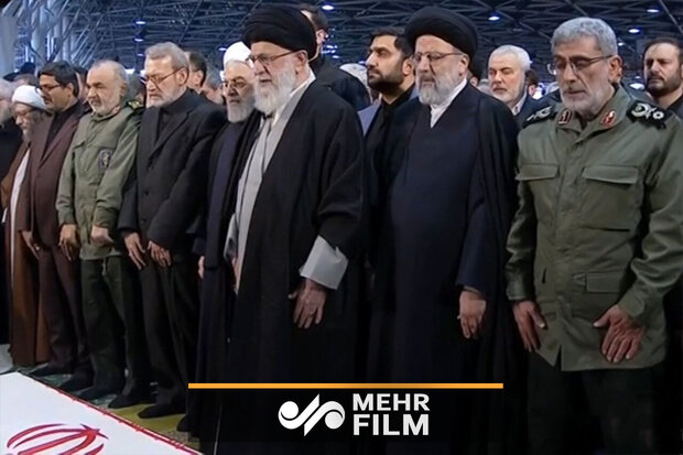 VIDEO: Leader performing ritual prayers for Lt. Gen. Soleimani