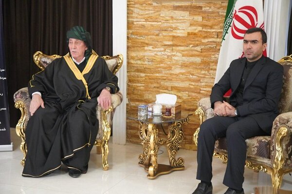 پاسداشت سردار در کنسولگری ایران در سلیمانیە