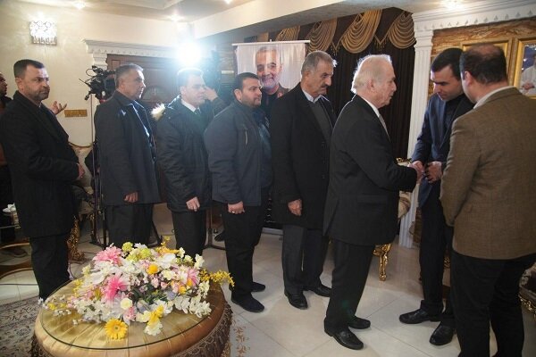 پاسداشت سردار در کنسولگری ایران در سلیمانیە