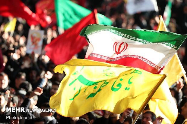 Leader performs ritual prayers for Lt. Gen. Qasem Soleimani