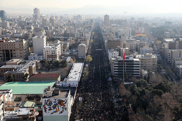 تهران«ملک سلیمانی» شد/رفراندوم میلیونی در پایتخت؛فقط «انتقام سخت»