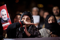 مراسم دفن الشهيد قاسم سليماني بعد عملية الثأر