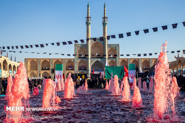 People commemorate Gen. Soleimani in Yazd