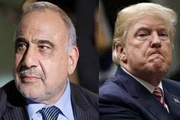 Iraq’s Abdul Mahdi dismisses US President call
