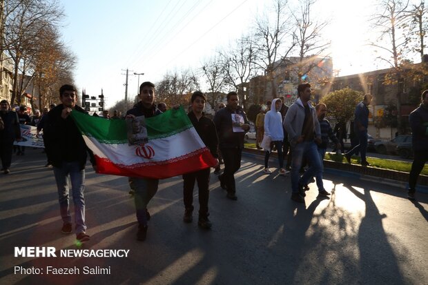 مراسم گرامیداشت سردار شهید حاج قاسم سلیمانی در آمل