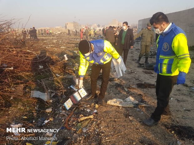Ukraine Intl. Airlines plane crashes in Tehran after takeoff