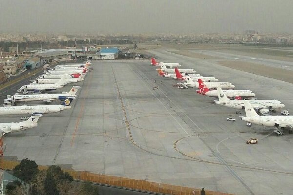 کاهش ۷۶ درصدی مسافران فرودگاه مهرآباد/تعدادپروازها ۶۳درصد افت کرد