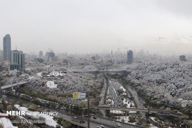 Snowy Tehran
