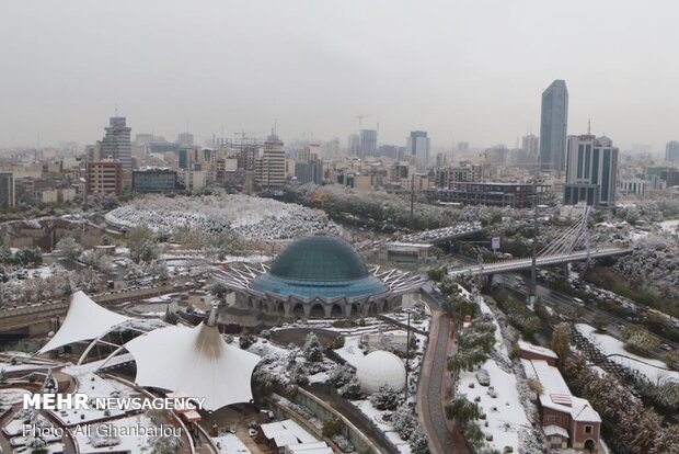 Snowy Tehran
