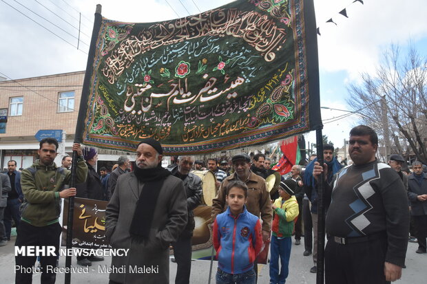 مراسم راهپیمایی و بزرگداشت شهادت سردار شهید سلیمانی در شهرضا
