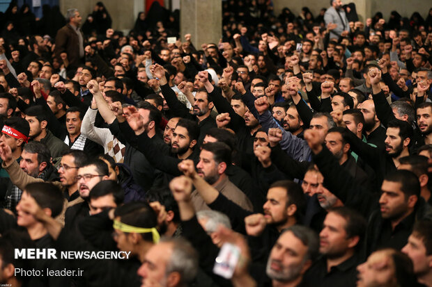 مراسم بزرگداشت سردار شهید حاج قاسم سلیمانی در حسینیه امام خمینی (ره)