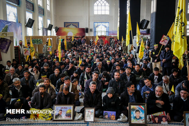 Fatemiyoun Brigade commemorates Gen. Soleimani in Tehran
