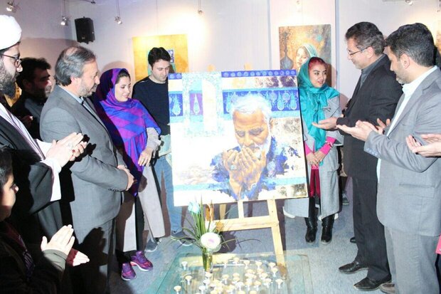 نمایشگاه نقاشی دلنوازان در فرهنگ‌سرای مهر شاهرود گشایش یافت