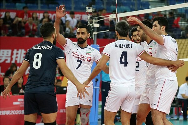 تیم ملی والیبال ایران ست سوم را از کره‌جنوبی برد