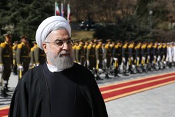 روحانی از امیر قطر استقبال کرد