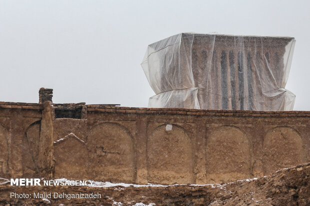 Snow-, rainfall in Yazd prov. 