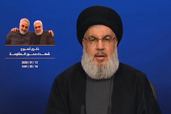Haj Qasem accompanied Lebanon in 33-Day War: Nasrallah 