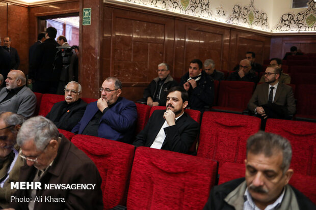 سید ضرغام حسینی در مراسم بزرگداشت سپهبد شهید قاسم سلیمانی و همرزمانش