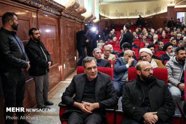 جابر انصاری در بزرگداشت سپهبد شهید قاسم سلیمانی و همرزمانش