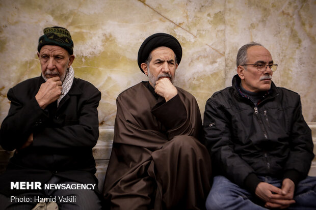 مراسم گرمیداشت جانباختگان سانحه هوایی بوئینگ اوکراینی