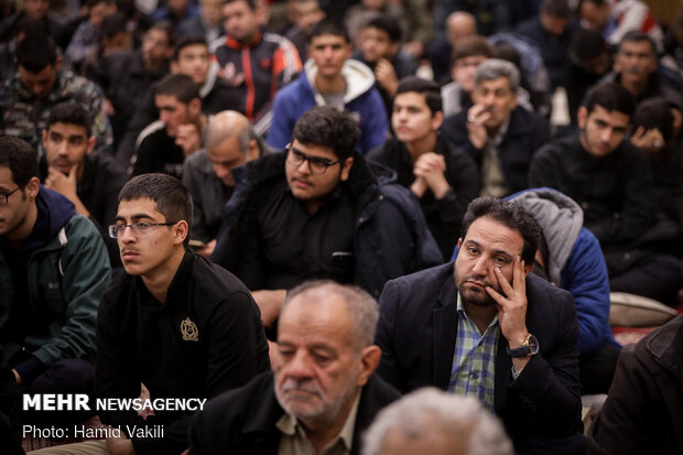 مراسم گرامیداشت جانباختگان سانحه هوایی بوئینگ اوکراینی