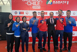 تقدیم عنوان قهرمانی کاراته‌وان شیلی به سردار سلیمانی و جانباختگان