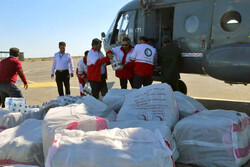 Sending humanitarian aid to flood-hit regions of S Iran
