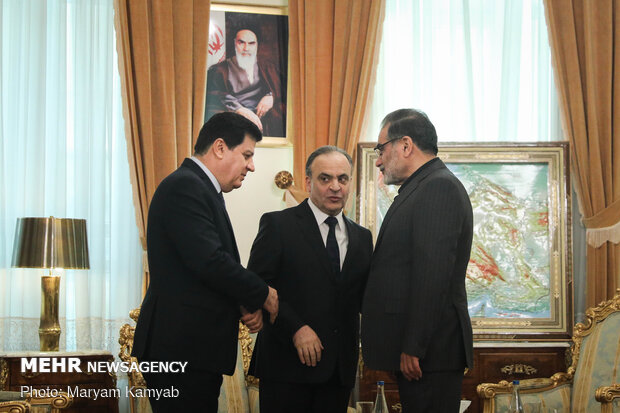 Shamkhani holds talk with Syrian PM