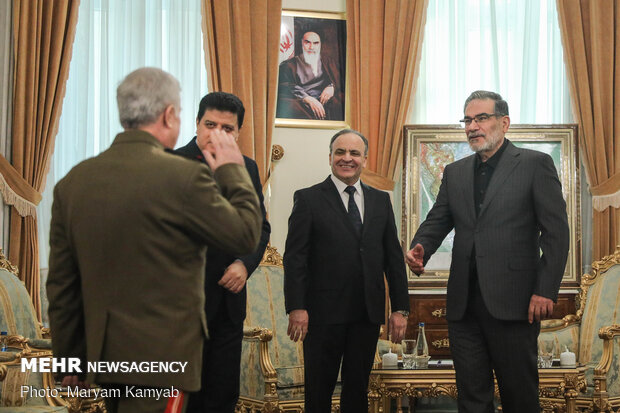 Shamkhani holds talk with Syrian PM