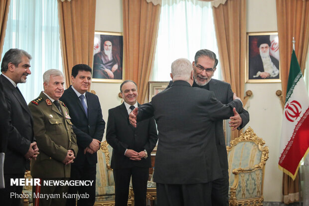 استقبال شمخاني رئيس الوزراء السوري