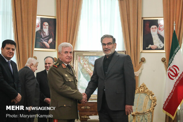 دیدار نخست وزیر سوریه با دبیر شورای عالی امنیت ملی