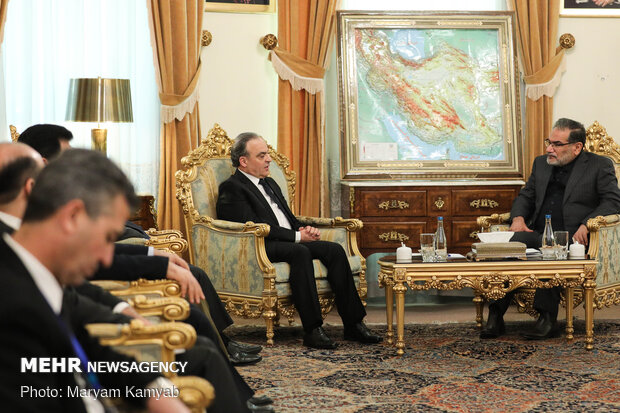 Shamkhani holds talk with Syrian PM