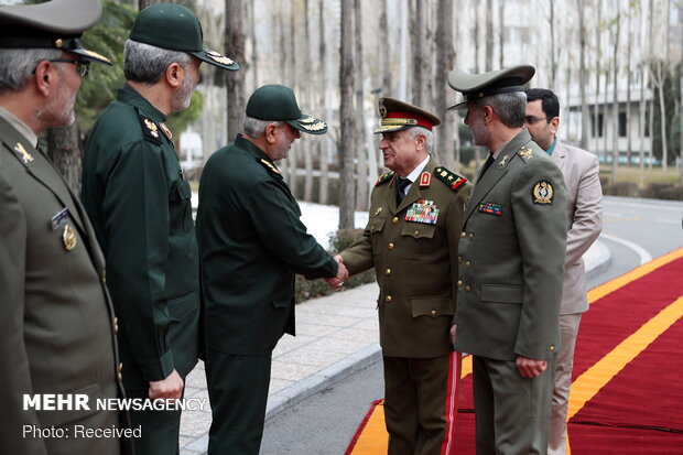 دیدار وزرای دفاع ایران و سوریه در تهران