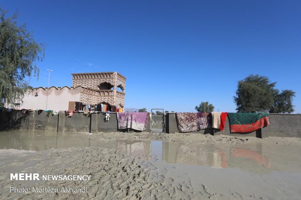 Flashfloods hit Jask Port 