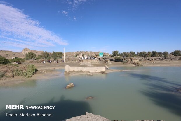 Flashfloods hit Jask Port 