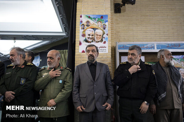 IRGC hosts senior officials to commemorate Lt. Gen. Soleimani