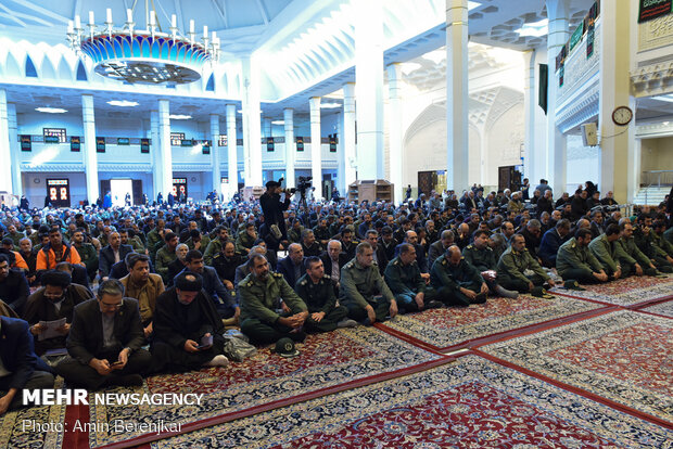 بزرگداشت جانباختگان حادثه هوایی تهران - اوکراین در حرم مطهر شاهچراغ(ع) شیراز