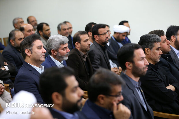 Leader’s meeting with members of Bushehr Martyrs Congress