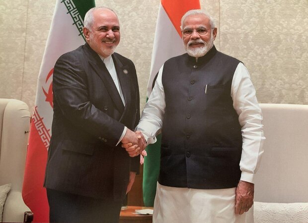 Iran’s Zarif meets with Indian PM
