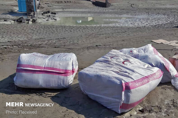 توزیع ۱۴۷ تن بسته های امدادی در مناطق سیل زده سیستان و بلوچستان