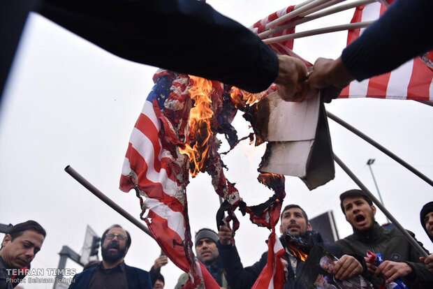 People come together for Tehran’s Friday prayers