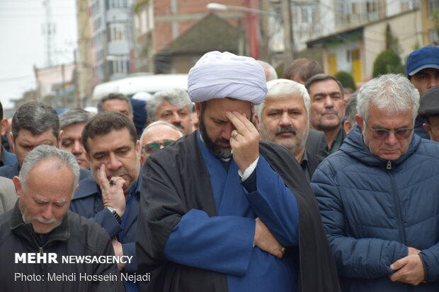 راهپیمایی مردم آستارا در حمایت از سپاه پاسداران انقلاب اسلامی