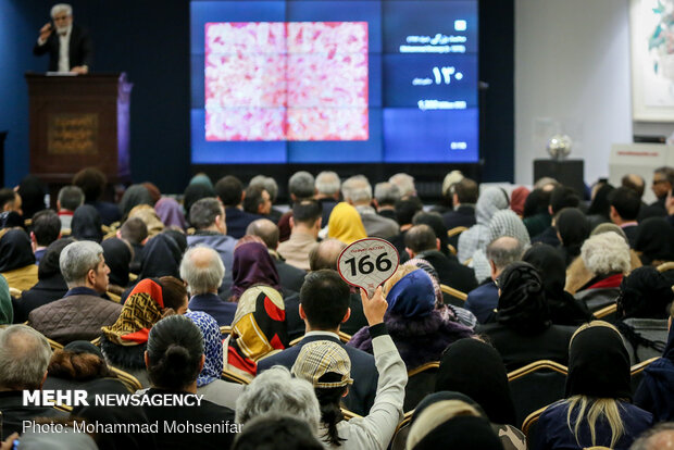 Art enthusiasts drive total sale of 12th Tehran Auction to nearly $3mn