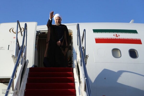 Pres. Rouhani arrives in Sistan and Baluchestan prov. to oversee flood relief efforts